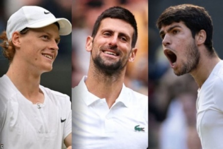 Djokovic áp sát Sinner, nhà vô địch Wimbledon bay vào top 10 (Bảng xếp hạng tennis 15/7)