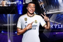 Bóng đá - Mbappe ra mắt Real Madrid hôm nay: 85.000 fan tới xem, áo đấu &quot;cháy hàng&quot;