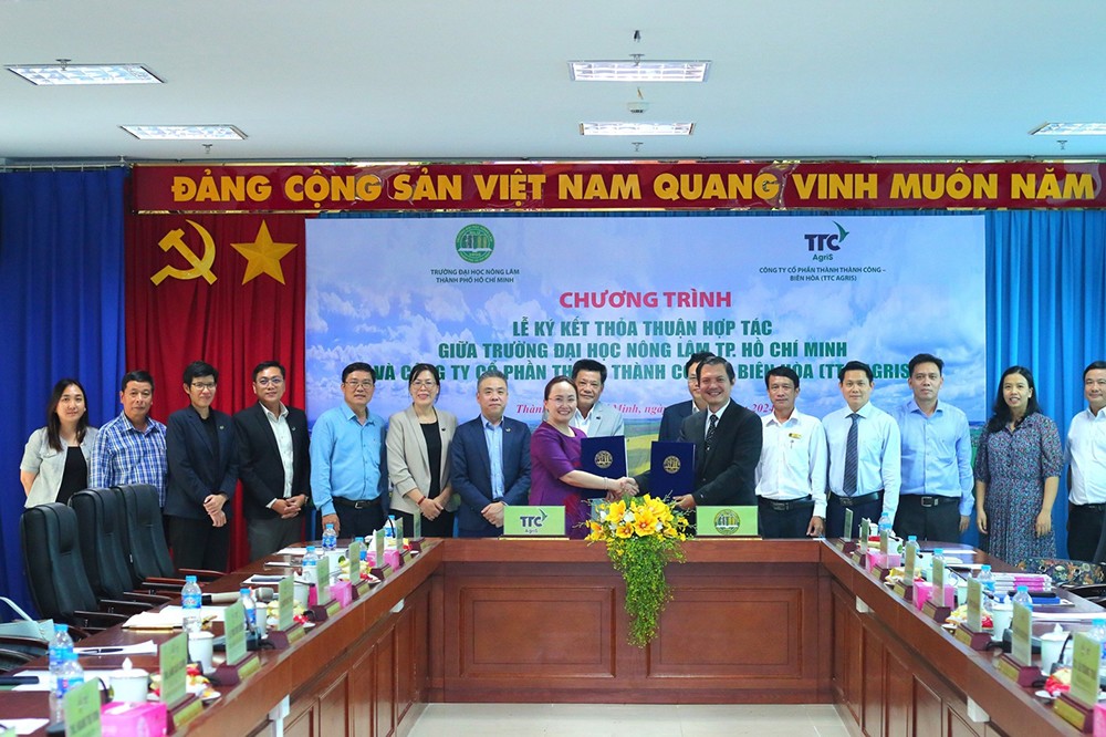 Ngày 5/7/2024, Chủ tịch Đặng Huỳnh Ức My và Trường Đại Học Nông Lâm TP. HCM ký kết thỏa thuận hợp tác nhằm kiến tạo nền nông nghiệp Việt Nam phát triển bền vững