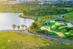 Du lịch - Cận cảnh công viên mở, lớn nhất quận Nam Từ Liêm