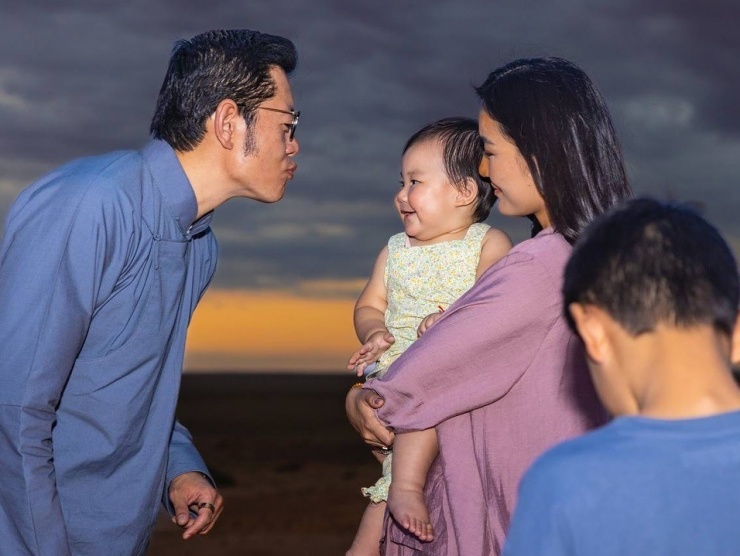 Đây cũng là lần hiếm hoi gia đình hoàng gia Bhutan để lộ những bức ảnh đời thường với công chúng.