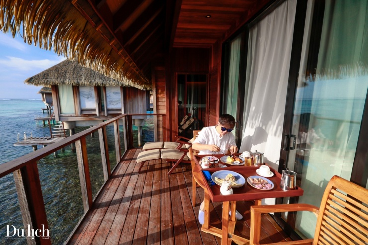 Bữa ăn sáng phục vụ tại phòng.