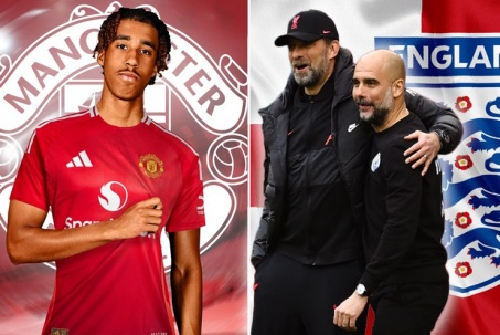 Trung vệ Yoro chuyền cực đỉnh khiến MU mừng rỡ, ĐT Anh chờ Pep - Klopp tới 2025 (Clip tin nóng Bóng đá 24H)