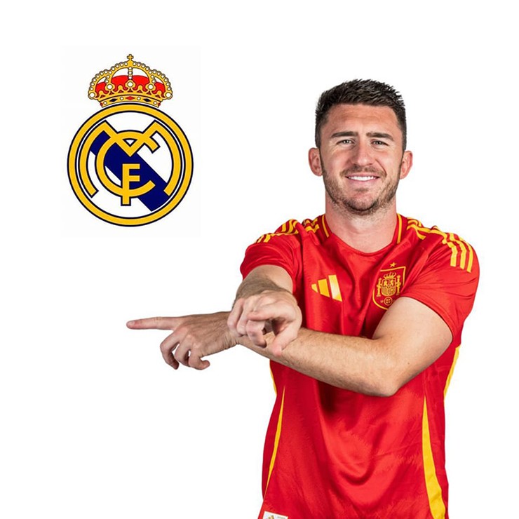 Real Madrid đang tính chiêu mộ trung vệ Laporte.