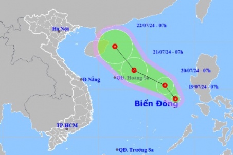 Áp thấp nhiệt đới hình thành trên Biển Đông, dự báo mạnh lên thành bão