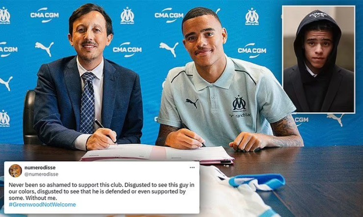 Fan&nbsp;Marseille tuyên bố tẩy chay đội bóng và tân binh Greenwood