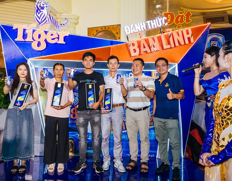 Tiger Beer trao xe BMW X3 Msport đầu tiên của chương trình khuyến mại “Bật thùng Tiger, trúng 5 BMW X3” ở Bình Dương - 5