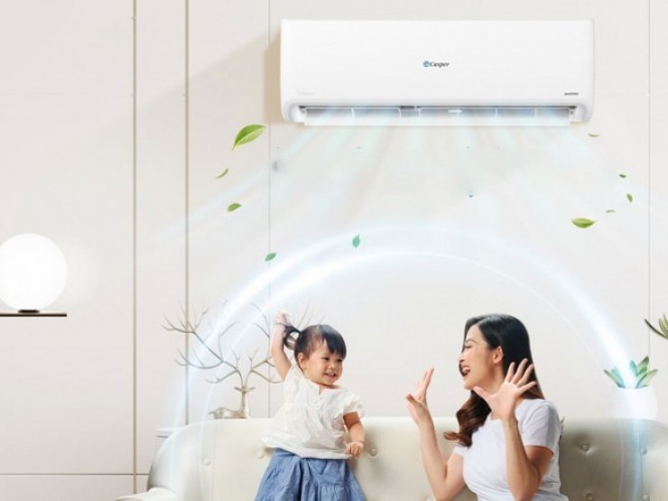 Bảng giá điều hòa Casper Inverter tháng 7, giảm đồng loạt, chỉ từ 5,49 triệu đồng