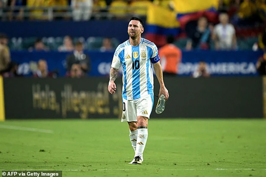 Messi bị tố ích kỷ khi không lên án các đồng đội ở tuyển Argentina. ẢNH: GETTY