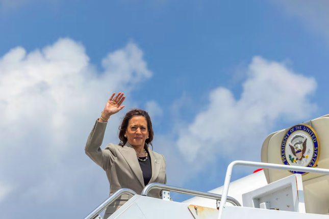 Phó Tổng thống Mỹ Kamala Harris. (Ảnh: Reuters)