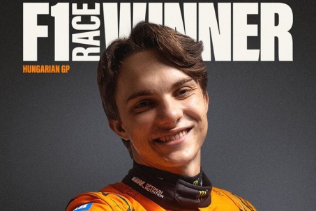Kết quả đua xe F1, Hungarian GP: Sao trẻ Oscar Piastri lên ngôi, McLaren thống trị