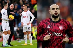 HLV Ten Hag trao thêm cơ hội cho Antony, MU xác định tương lai của Amrabat