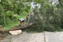 Tin tức trong ngày - Những thiệt hại ban đầu khi bão số 2 đổ bộ Quảng Ninh