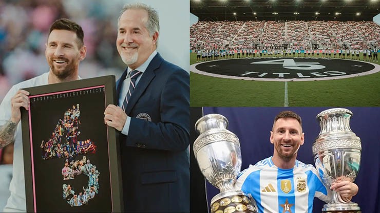 Messi được Inter Miami vinh danh