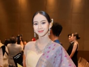 Thời trang - Người đẹp Lào sang Việt Nam thi Hoa hậu Trái Đất