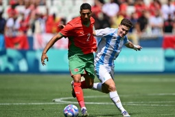 Bóng đá - Video bóng đá U23 Argentina - U23 Morocco: Ngỡ ngàng VAR, kết quả khó tin (Olympic)