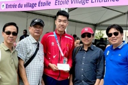 Chuyện về VĐV cầm cờ của đoàn Thể thao VN tại Lễ khai mạc Olympic Paris