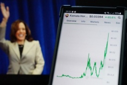 Công nghệ thông tin - Meme coin lấy cảm hứng từ Kamala Harris tăng gần 1.000%