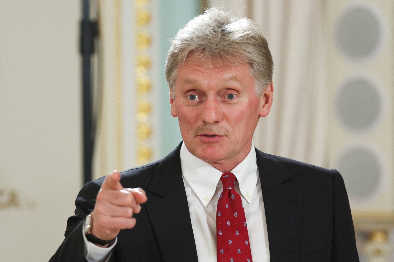 Phát ngôn viên Điện Kremlin Dmitry Peskov. Ảnh: Reuters