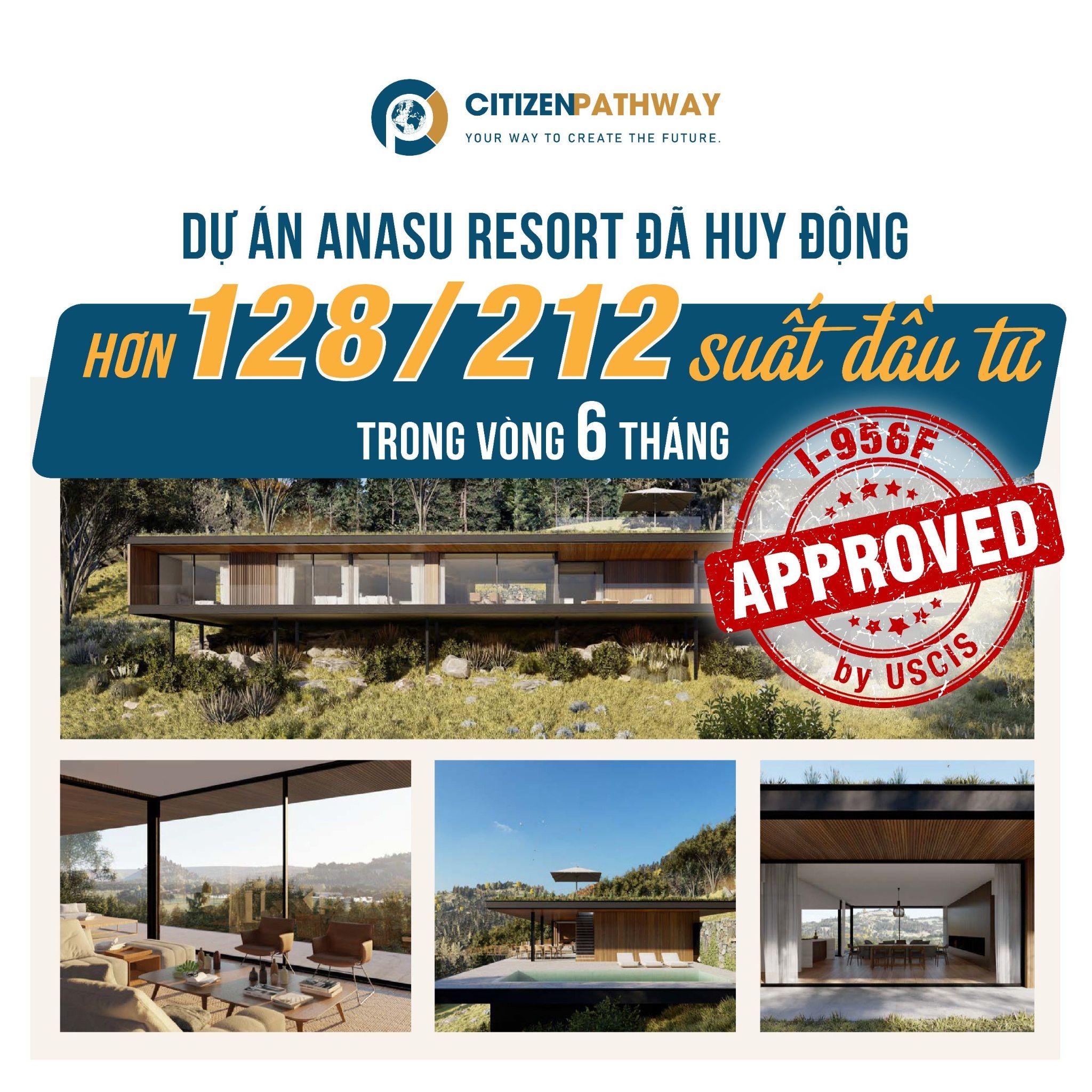 Dự kiến 12/2024 dự án Anasu Resort sẽ “Sold out”