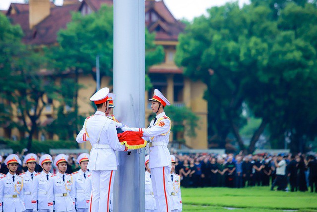 Nghi lễ Quốc tang trang nghiêm tưởng nhớ Tổng Bí thư Nguyễn Phú Trọng