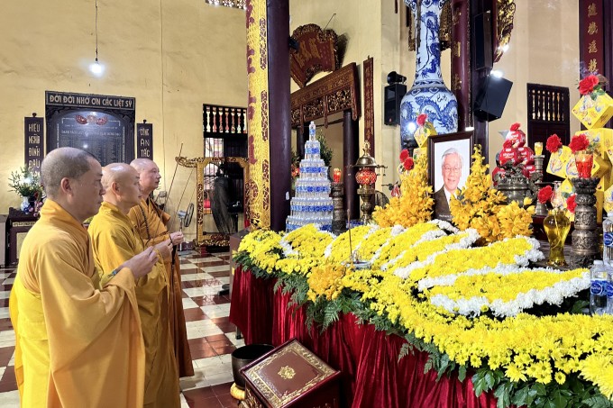 Ngày đầu lễ viếng Tổng Bí thư Nguyễn Phú Trọng - 81