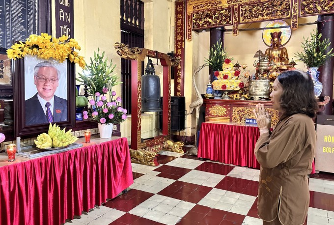 Ngày đầu lễ viếng Tổng Bí thư Nguyễn Phú Trọng - 82