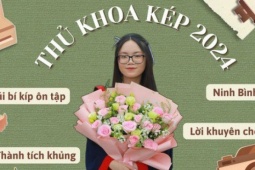 Bí kíp của thủ khoa kép năm 2024: Không "chạy nước rút", học cẩn thận từng môn