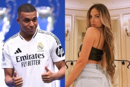 Bóng đá - Mbappe vừa đến Real Madrid đã gây chú ý, cặp kè &quot;mỹ nhân&quot; hơn 8 tuổi