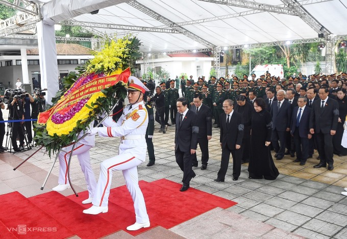 Ngày đầu lễ viếng Tổng Bí thư Nguyễn Phú Trọng - 71