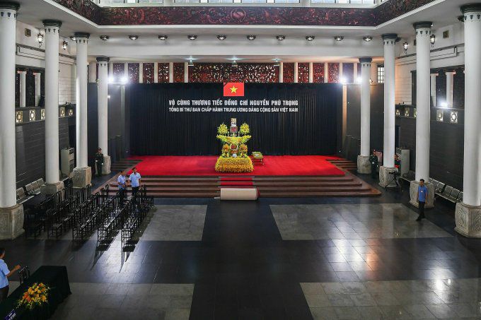 Ngày đầu lễ viếng Tổng Bí thư Nguyễn Phú Trọng - 102