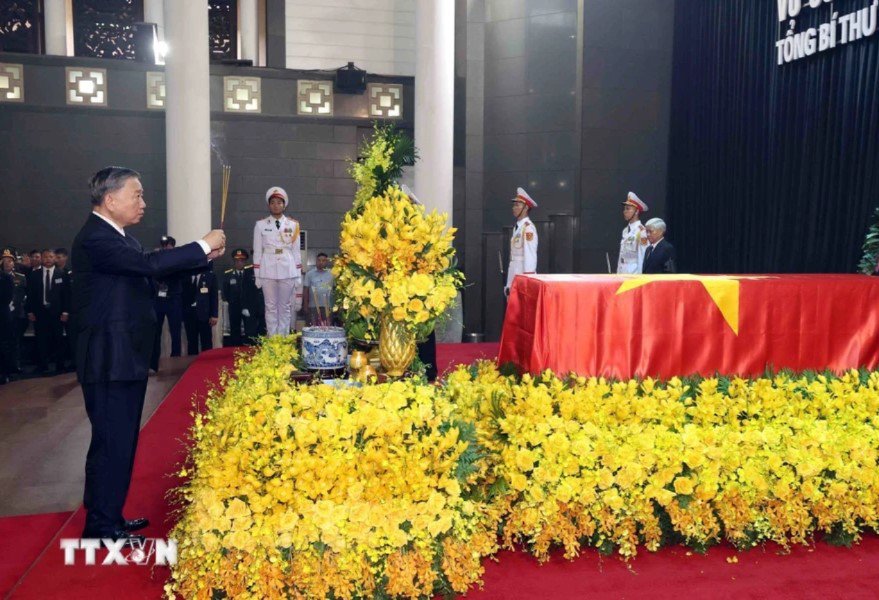 Quốc tang Tổng Bí thư Nguyễn Phú Trọng: Đất nước tiễn biệt vị lãnh tụ vĩ đại