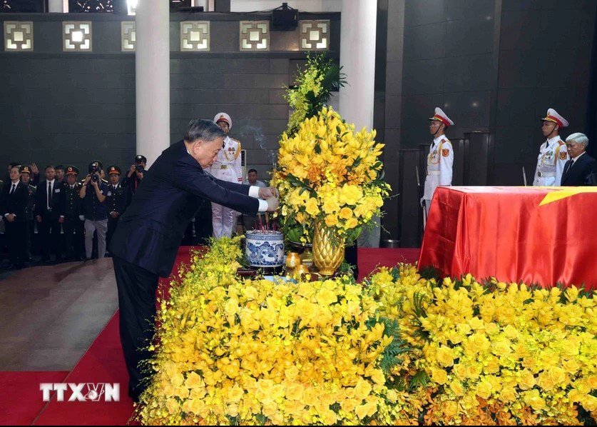 Quốc tang Tổng Bí thư Nguyễn Phú Trọng: Đất nước tiễn biệt vị lãnh tụ vĩ đại