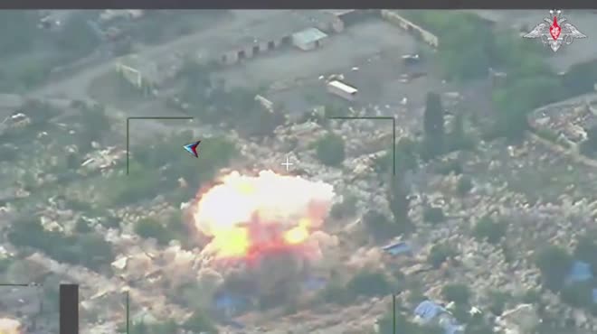 Nga sử dụng tên lửa đạn đạo Iskander-M trong cuộc tập kích. Nguồn: Bộ Quốc phòng Nga.