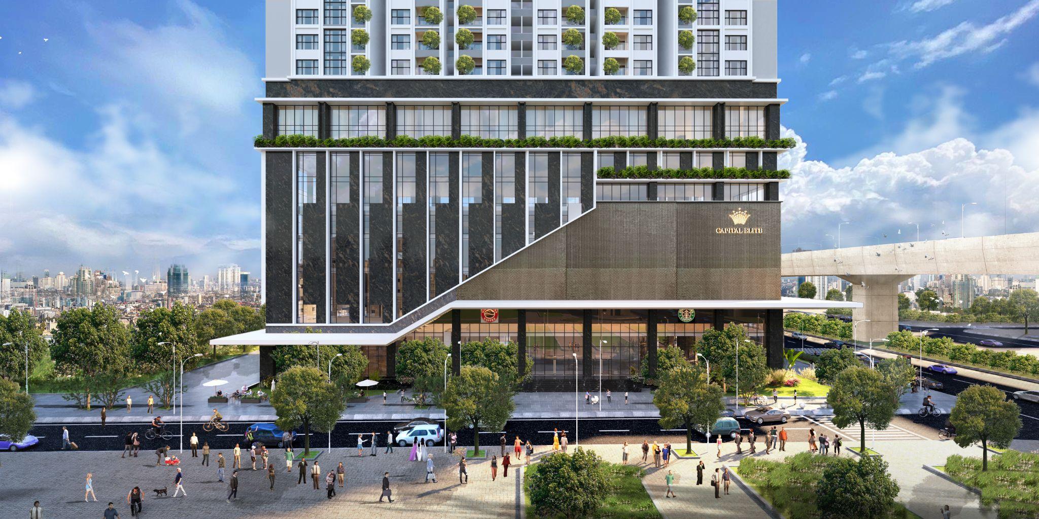 Capital Elite là điểm đến lý tưởng hàng đầu cho những cư dân quốc tế và tầng lớp thượng lưu khi nằm tại trung tâm khu Mỹ Đình - The New CBD