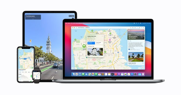 Apple Maps chính thức có phiên bản web cạnh tranh với Google Maps.