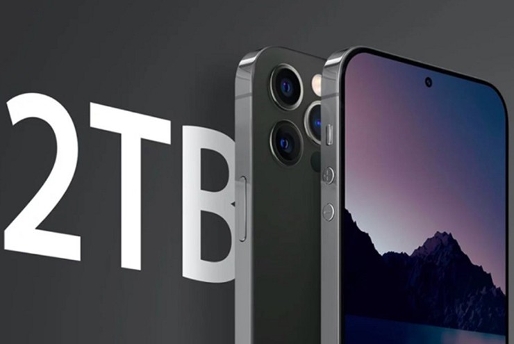 iPhone có thể cung cấp tùy chọn&nbsp;bộ nhớ trong 2 TB vào năm 2026.