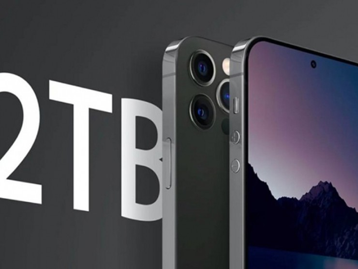 Người dùng chờ iPhone có bộ nhớ trong 2 TB đến khi nào?