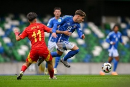 Bóng đá - Video bóng đá U19 Tây Ban Nha - U19 Italia: Căng thẳng hiệp phụ, vé vàng về tay (U19 châu Âu)