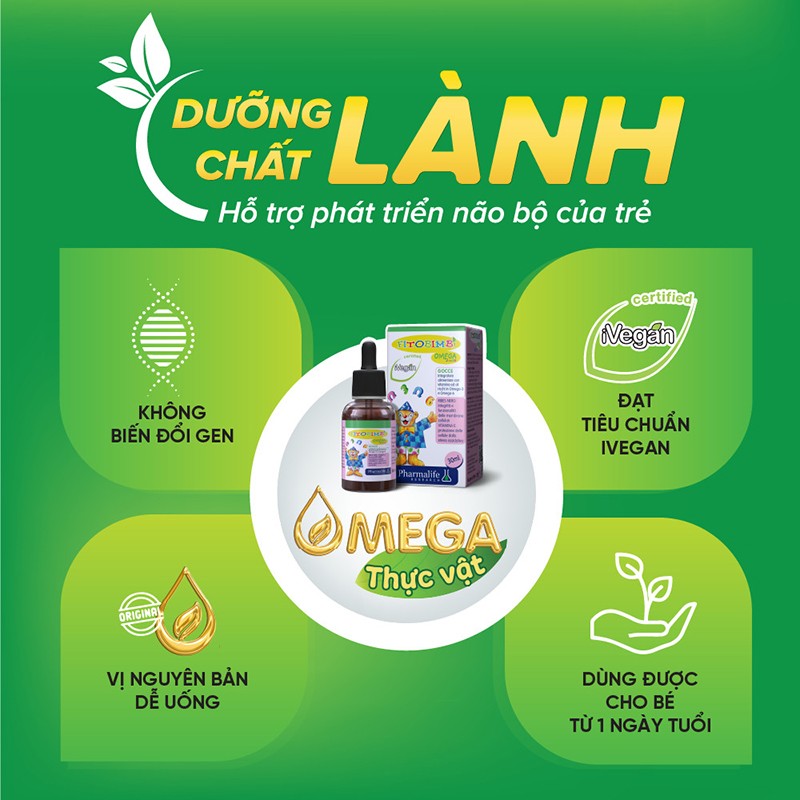 Lợi ích tuyệt vời của Omega thực vật - dưỡng chất lành cho não bộ của trẻ - 2