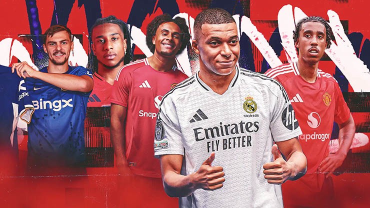 Một số thương vụ chuyển nhượng đình đám đã hoàn thành như Mbappe, Yoro, Zirkzee, Olise