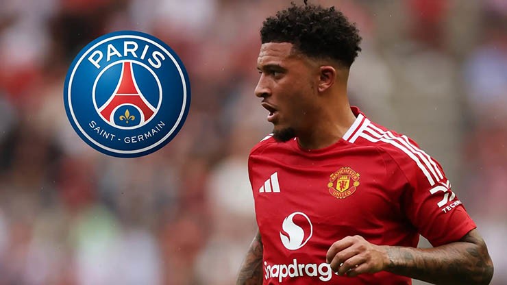 Sancho đang lọt vào tầm ngắm của PSG