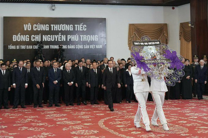 Ngày đầu lễ viếng Tổng Bí thư Nguyễn Phú Trọng - 57