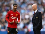 Bóng đá - MU mơ đua vô địch Ngoại hạng Anh, HLV Ten Hag “thách” Rashford ghi 30 bàn