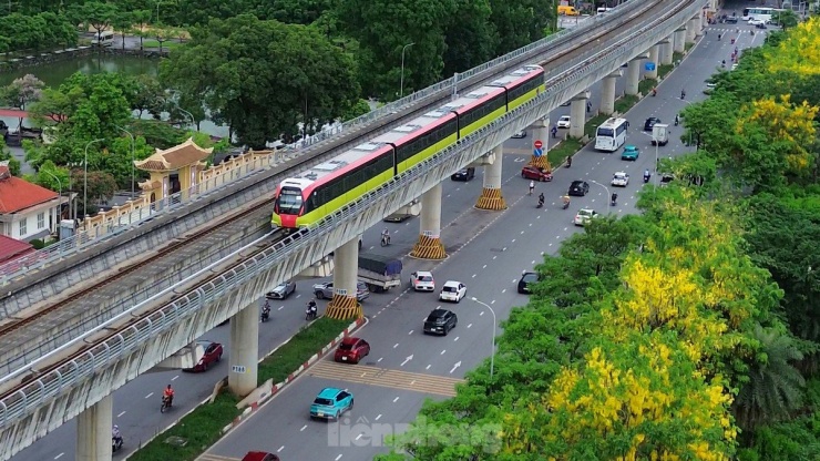 Đoạn trên cao Tuyến Metro Nhổn - Ga Hà Nội và Đường Âu Cơ - Nghi Tàm chuẩn bị vận hành