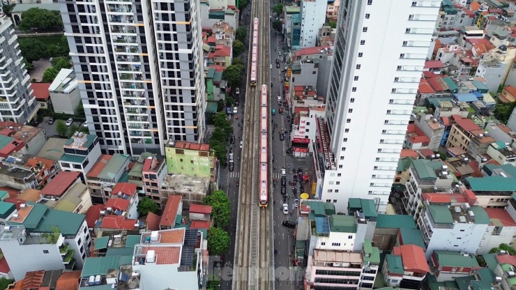 Đoạn trên cao Tuyến Metro Nhổn - Ga Hà Nội và Đường Âu Cơ - Nghi Tàm chuẩn bị vận hành