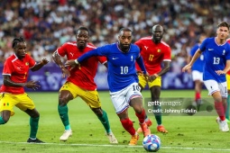 Bóng đá - Video bóng đá U23 Pháp - U23 Guinea: VAR cứu nguy, tung đòn đau đớn (Olympic)