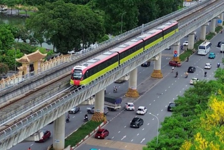 Đoạn trên cao Tuyến Metro Nhổn - Ga Hà Nội và Đường Âu Cơ - Nghi Tàm chuẩn bị vận hành