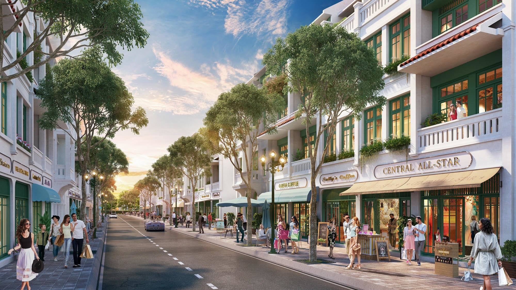 “Thành phố thời đại” Sun Urban City Hà Nam là đô thị nghỉ dưỡng ven đô với 1.001 tiện ích. Ảnh phối cảnh minh họa