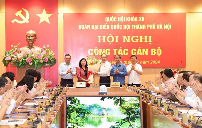 Bí thư Thành ủy Hà Nội Bùi Thị Minh Hoài đắc cử Trưởng Đoàn đại biểu Quốc hội thành phố khóa XV